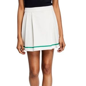 NWT English Factory White Pleated tennis Skirt